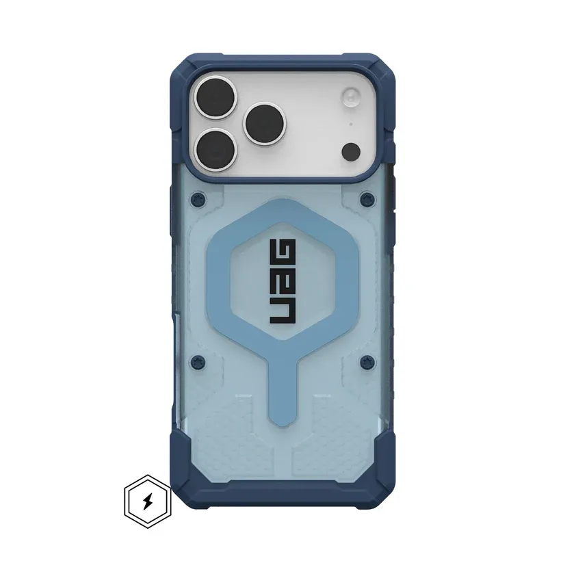 iPhone 17 Series Uag Magsafe pathfinder Armor Lightweight Slim Case For Iphone Military Drop Tested  Transparent Sky Blue