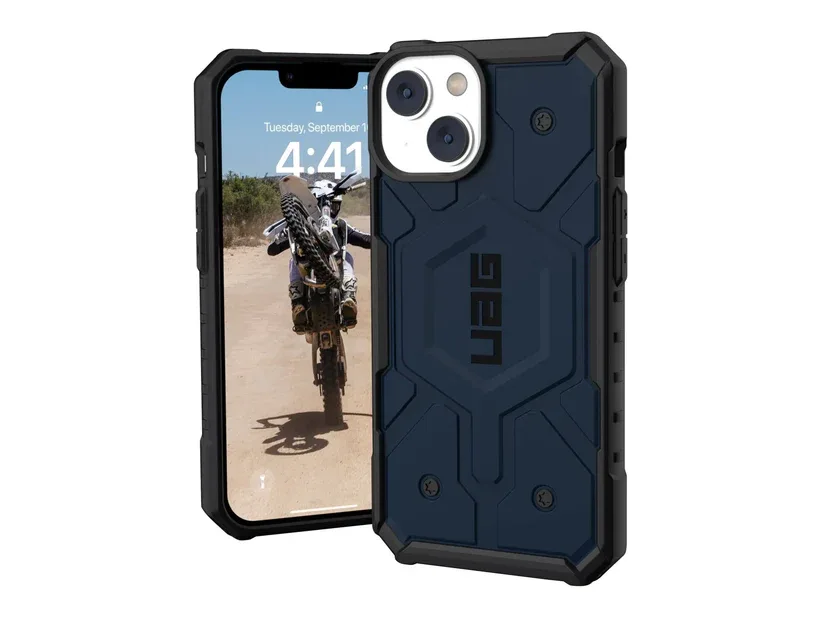 iPhone 15 Series Uag Magsafe pathfinder Armor Lightweight Slim Case For Iphone Military Drop Tested Blue