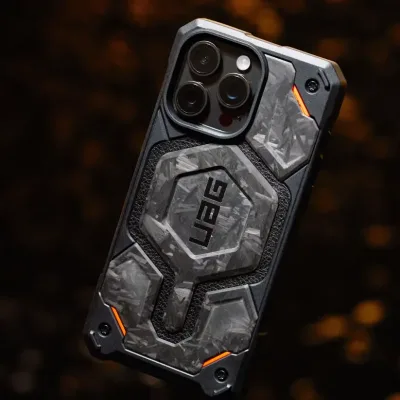 IPHONE 16 SERIES UAG IPHONE MONARCH PRO: MAGSAFE COMPATIBLE, RUGGED, SHOCKPROOF, PREMIUM PROTECTIVE COVER GRAY COLOR — alternate view