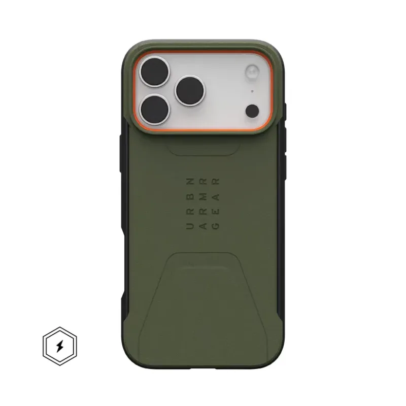 iPhone 17 Series Uag Exclusive Civilian Case  Olive/Orange