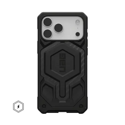 IPHONE 17 SERIES UAG IPHONE MONARCH PRO: MAGSAFE COMPATIBLE, RUGGED, SHOCKPROOF, PREMIUM PROTECTIVE COVER BLACK