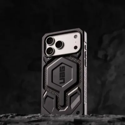 IPHONE 17 SERIES UAG IPHONE MONARCH PRO: MAGSAFE COMPATIBLE, RUGGED, SHOCKPROOF, PREMIUM PROTECTIVE COVER BLACK — alternate view