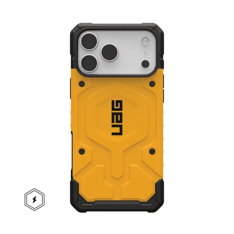 iPhone 17 Series Uag magsafe pathfinder Armor Lightweight Slim Case For Iphone Military Drop Tested-Heritage Yellow