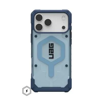 iPhone 17 Series Uag Magsafe pathfinder Armor Lightweight Slim Case For Iphone Military Drop Tested  Transparent Sky Blue