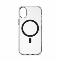 iPhone 17 Series Crystal Clear Green Transparent Case With Built-In Magnetic Ring & Capacitive Camera Control Button Hard PC Back Slim Protective Cover Clear Green