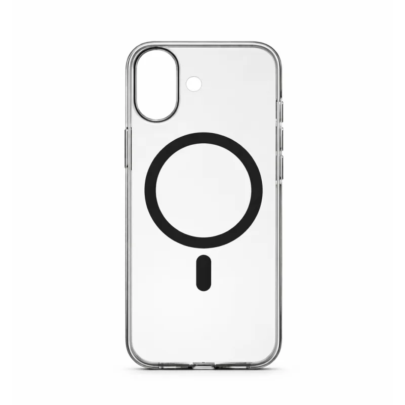 iPhone 17 Series Crystal Clear Green Transparent Case With Built-In Magnetic Ring & Capacitive Camera Control Button Hard PC Back Slim Protective Cover Clear Green