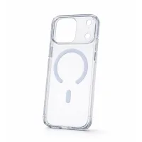 iPhone 17 Series Crystal Ice Clear Transparent Case With Built-In Magnetic Ring & Capacitive Camera Control Button Hard PC Back Slim Protective Cover Ice Clear