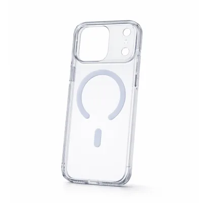 iPhone 17 Series Crystal Ice Clear Transparent Case With Built-In Magnetic Ring & Capacitive Camera Control Button Hard PC Back Slim Protective Cover Ice Clear