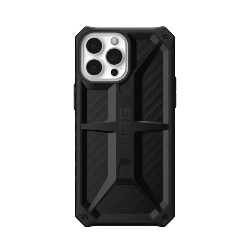 iPhone 15 Series Uag Monarch Armor Series Lightweight Slim Case Kevlar Series Black