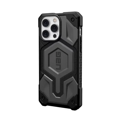 IPHONE 14 SERIES UAG IPHONE MONARCH PRO: MAGSAFE COMPATIBLE, RUGGED, SHOCKPROOF, PREMIUM PROTECTIVE COVER TITANIUM GREY — alternate view