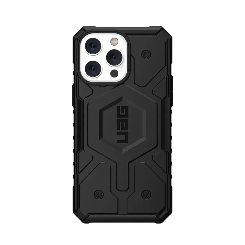 iPhone 14 Series Uag magsafe pathfinder Armor Lightweight Slim Case For Iphone Military Drop Tested-Black