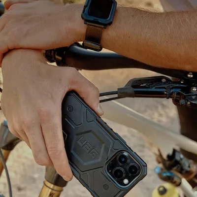 iPhone 14 Series Uag magsafe pathfinder Armor Lightweight Slim Case For Iphone Military Drop Tested-Black — alternate view