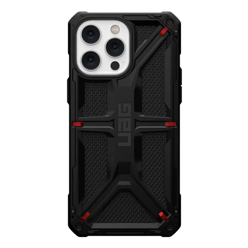 iPhone 14 Series Uag Monarch Armor Series Lightweight Slim Case Kevlar Series Black