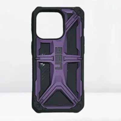 iPhone 14 Series Uag Monarch Armor Series Lightweight Slim Case Kevlar Series Purple